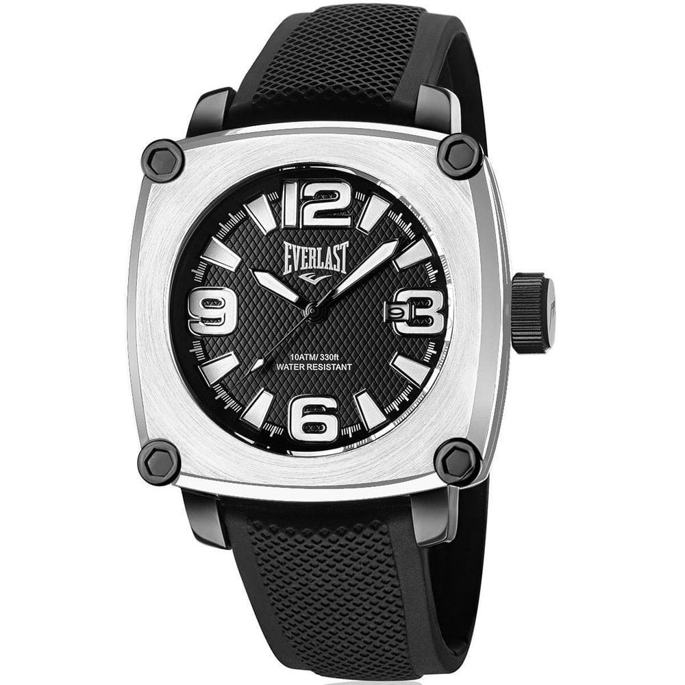 Relógio Masculino Everlast Preto 2 Anos De Garantia E109