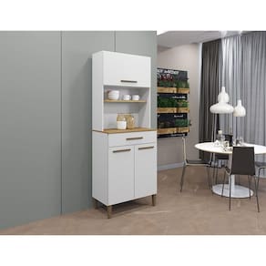 Kit Italia 3 Portas Master Arte Móveis Branco