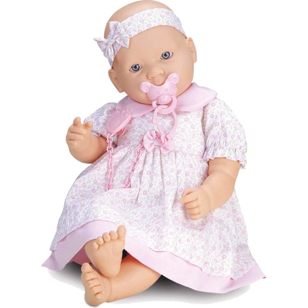 Boneca Baby com Tiara Roma Brinquedos, Multicor, 50 cm
