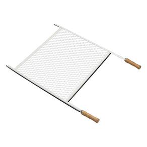 Grelha Para Churrasco Tramontina 26490003 83x45 Aço Inox 26490003