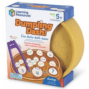 Recursos de aprendizagem de jogos matemáticos Dumpling Dash! A partir de 5 anos