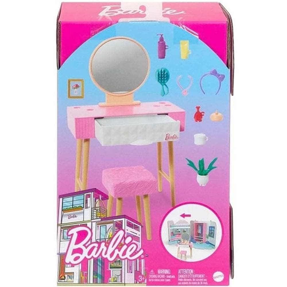 Kit Decoracao Barbie - Penteadeira MATTEL