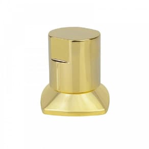 Kit 05 Und Acabamento Registro Dourado Ouro Encaixe Padrao Deca Docol 1.2 E 3.4 Docol
