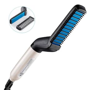 Pente Eletrico Chapinha Modelador Bivolt Para Cabelo