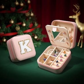 Estojo de joias de viagem Parima Gifts para o aniversário da mamãe