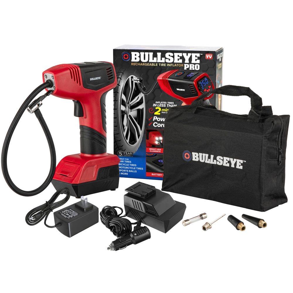 Compressor de ar portátil Bullseye Pro Max Deluxe 150PSI 12V