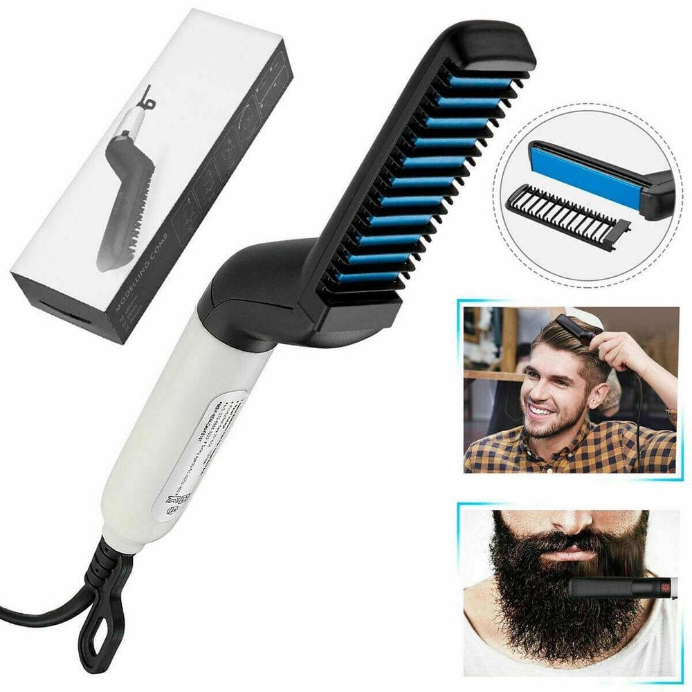 Pente Eletrico Modelador Para Cabelo Curto E Longo Bivolt