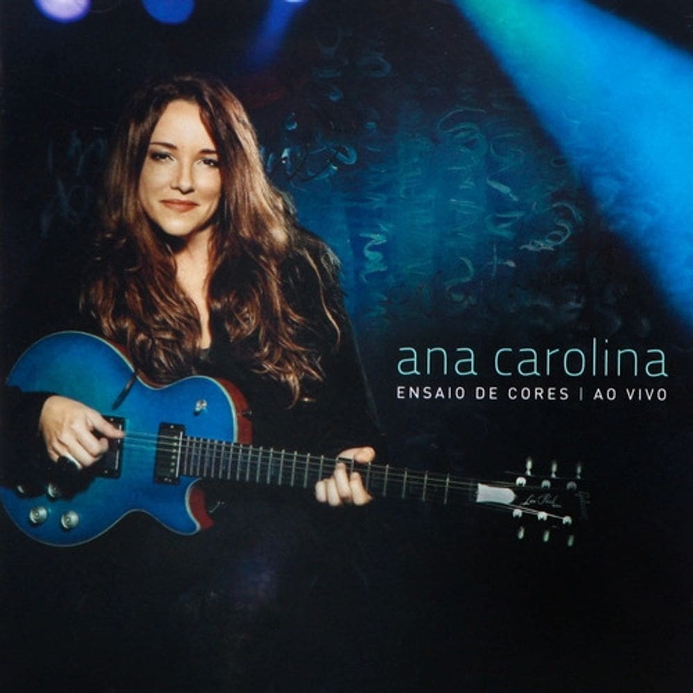 Cd Ana Carolina Ensaio De Cores - Ao Vivo