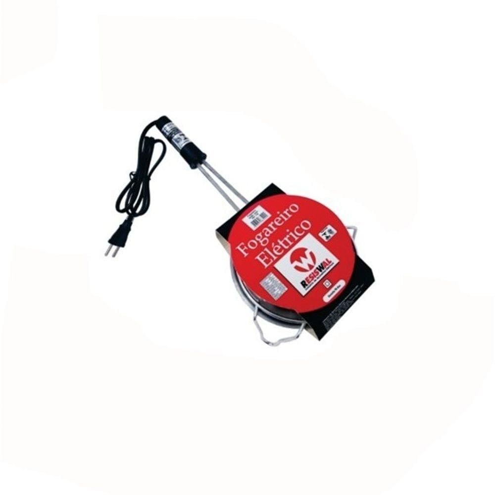 Fogao Fogareiro Eletrico 800w/127v 01 Boca Resiswal - 127 Volts