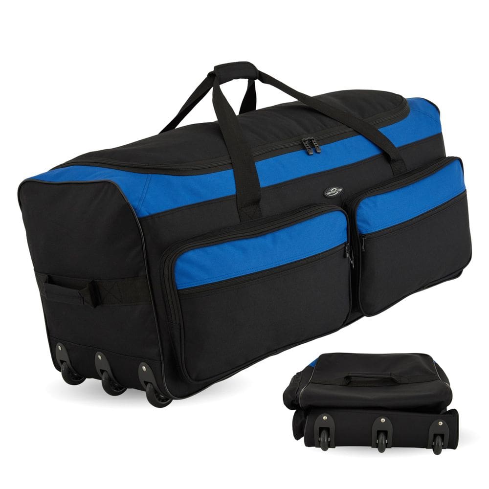 Mochila Travelers Club de 3 rodas rolante expansível de 36 cm