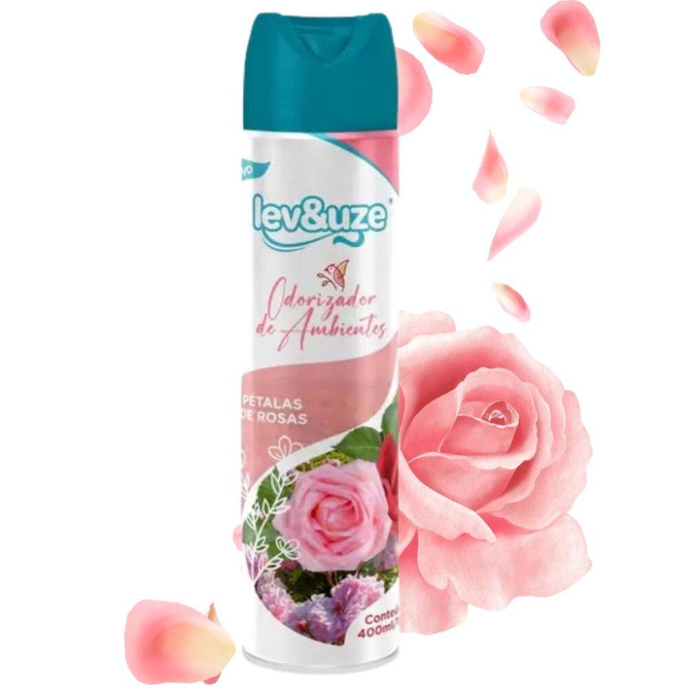 Odorizador De Ambiente Petalas De Rosas Lev&Uze