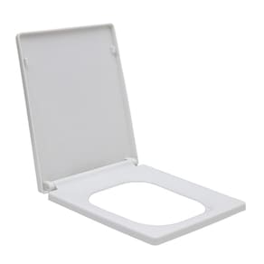 Assento Termofixo com Soft Close para Vaso Sanitário Topázio Pingoo.casa - Branco