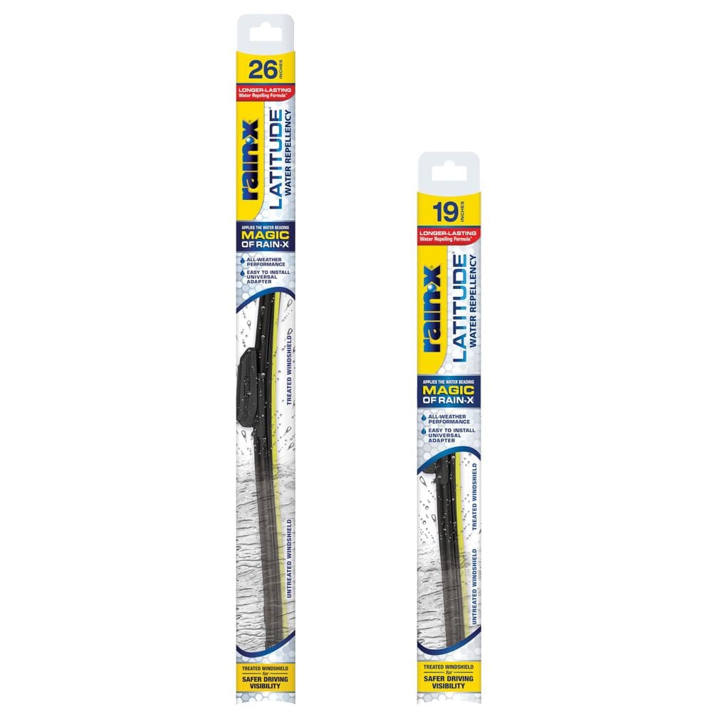 Escovas de limpador de para-brisa Rain-X 810235 Latitude 2 em 1