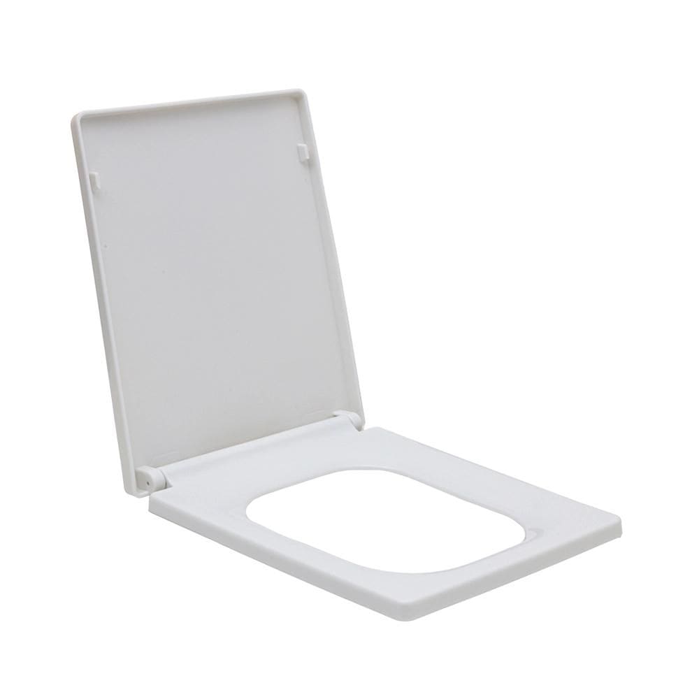Assento Plástico com Soft Close para Vaso Sanitário Topázio Pingoo.casa - Branco