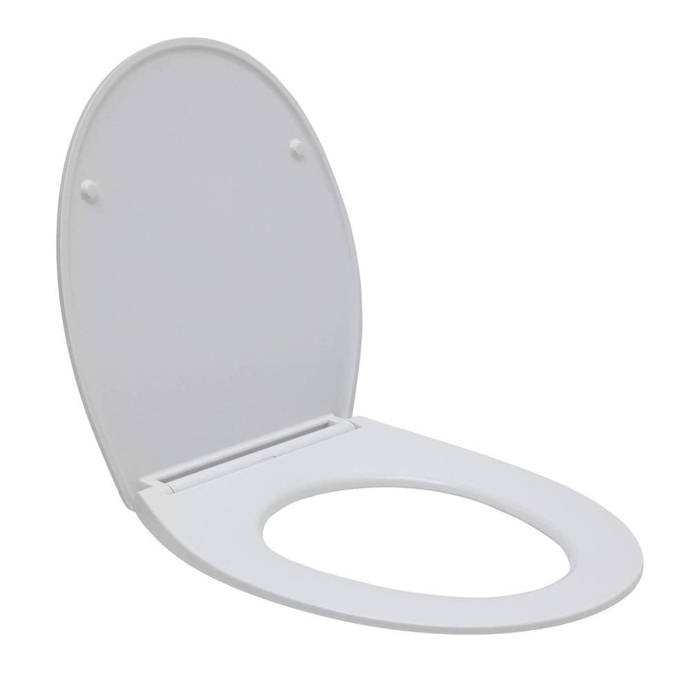 Assento Termofixo com Soft Close para Vaso Sanitário Aquarela Pingoo.casa - Branco