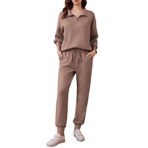 Roupas de viagem PINSPARK, 2 peças, outono de 2024, para mulheres