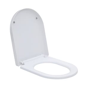 Assento Plástico com Soft Close para Vaso Sanitário Galena Pingoo.casa - Branco