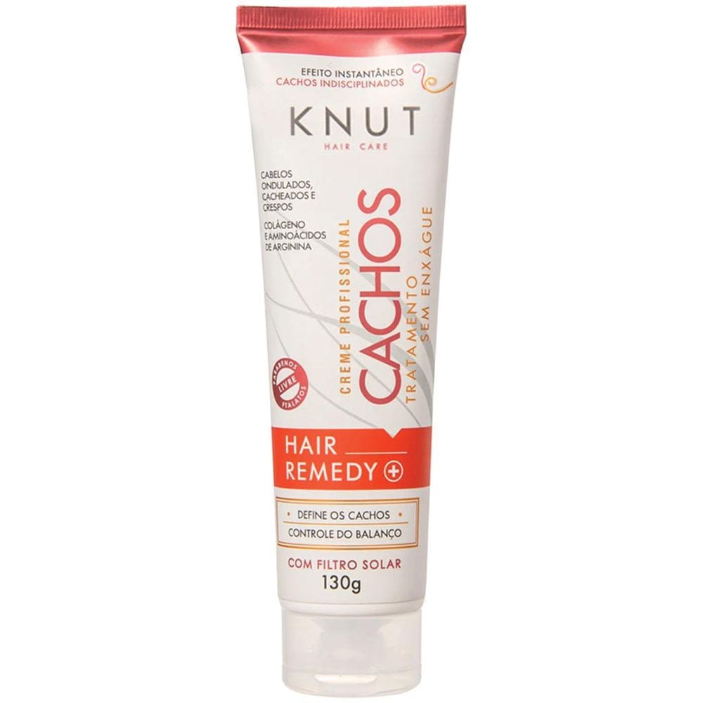 Creme Knut Hair Remedy Cachos 130g - Controle Definido