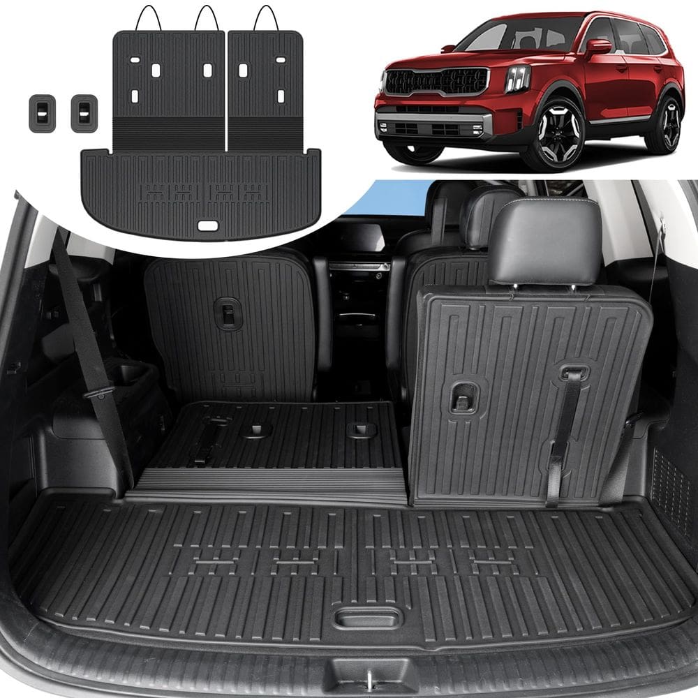 Tapete de carga HOUCLEMIC para Kia Telluride 2020-2025 TPE Trunk