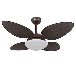 Ventilador De Teto Volare Café Vd300 4 Pás Tabaco 220V