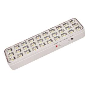 Luminária De Emergência Portátil Branco Alto Brilho Bivolt
