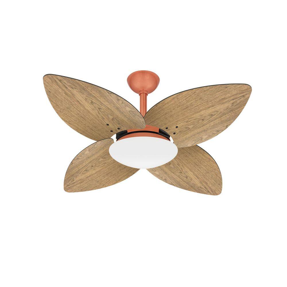 Ventilador De Teto Cobre Silencioso 4 Pás Winds Ventax 110V