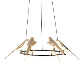 Lustre Pendente Darwin Omega Led Bivolt Pix Iluminação