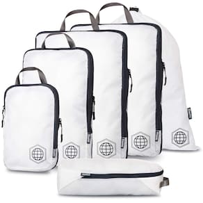 Conjunto de cubos de embalagem de compressão TRIPPED Travel Gear 6 peças