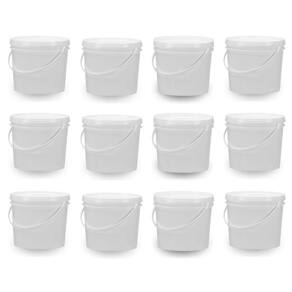 Balde Para Bolo Redondo 1.8 Litros Branco 12 Pçs