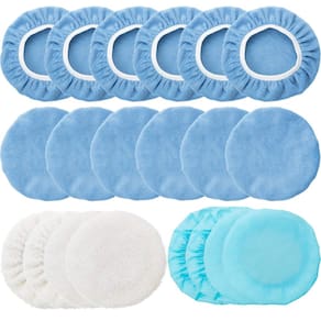 Buffer Pads Car Polisher Bonnet 20 peças de 23-25 cm Mudder