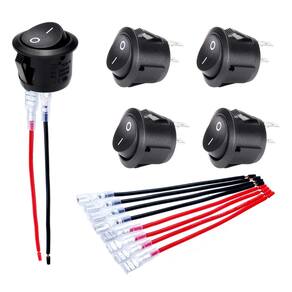 Interruptor oscilante DaierTek KCD1 12V 20A SPST para automóveis
