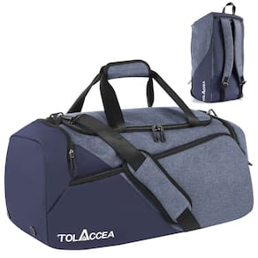 Bolsa de ginástica Tolaccea Large Sport Duffel 47L com compartimento molhado para sapatos