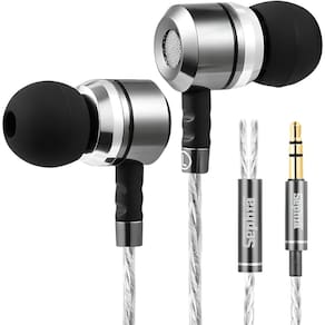 Fones de ouvido com fio sephia SP3060 HD Bass Aluminium In-ear