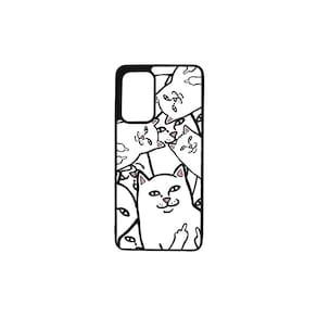 Capa para Samsung Galaxy A73 5G Kittens Design preta