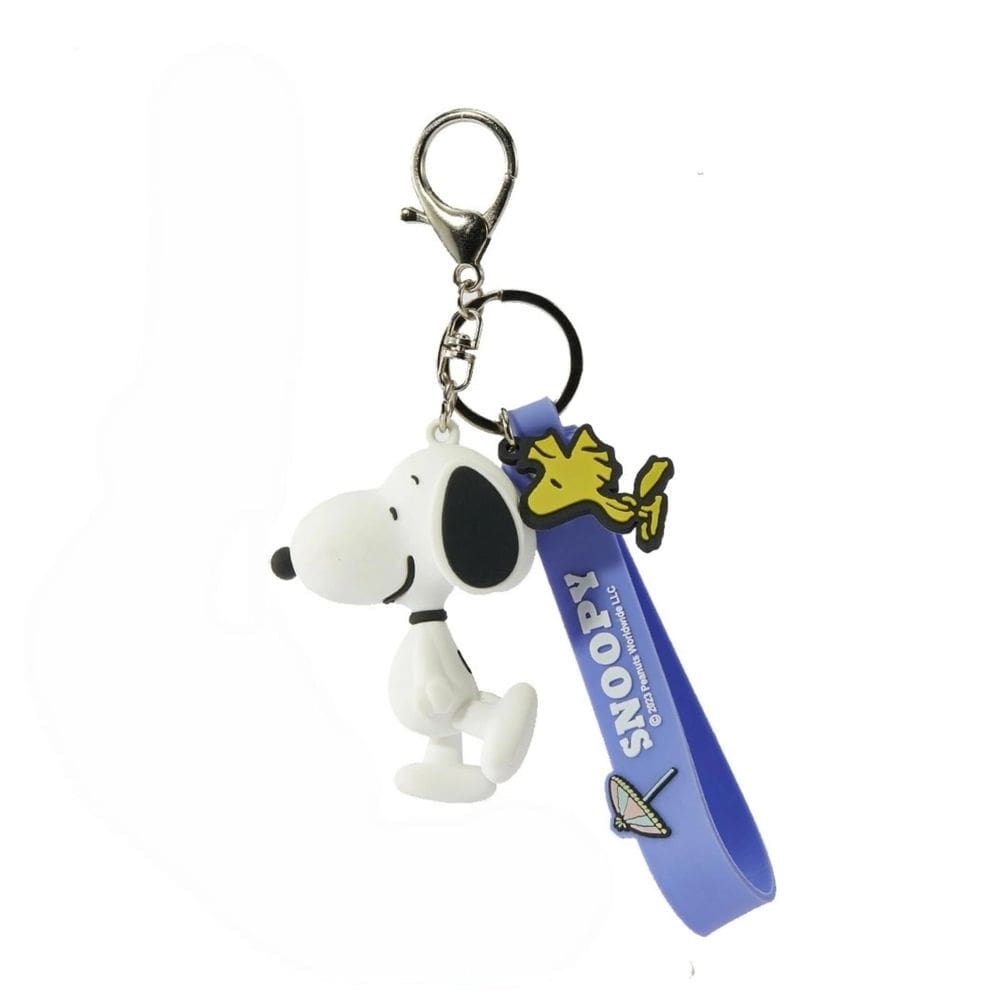 Pingente de chaveiro MINISO Walking Snoopy Summer Travel