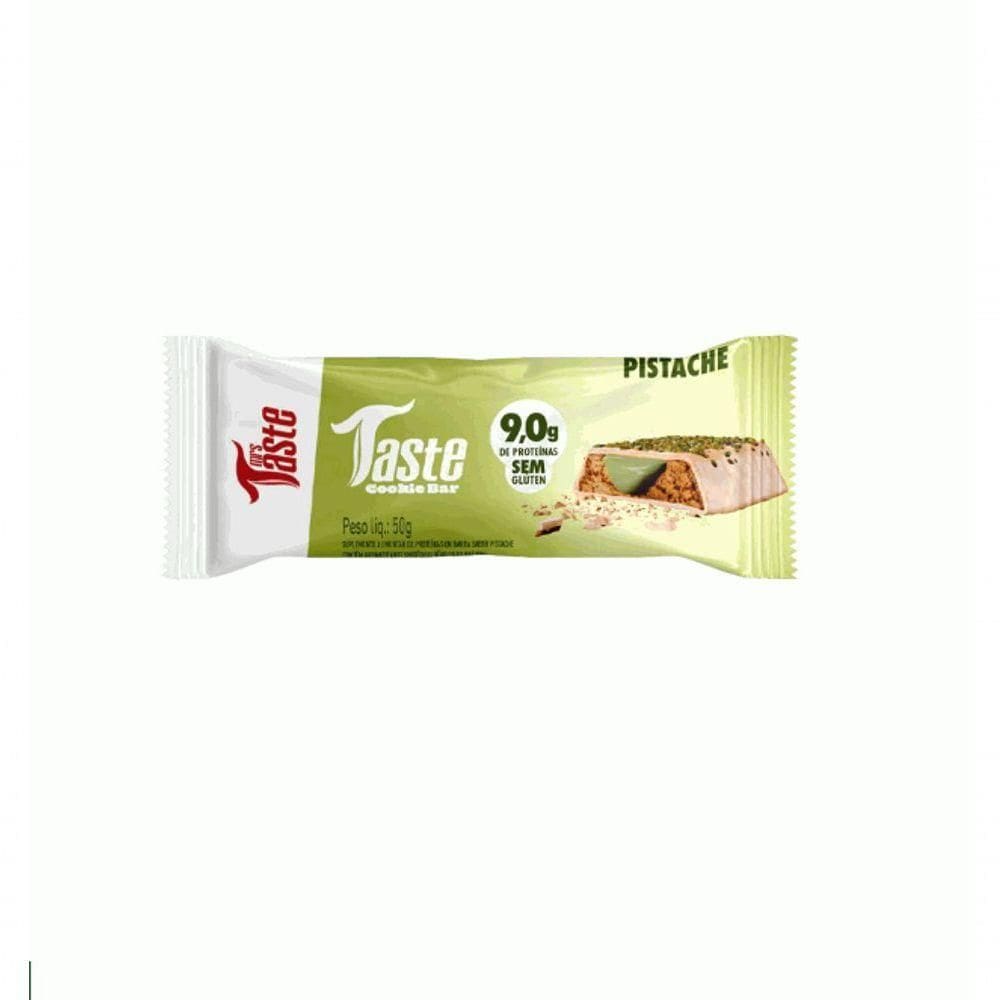 Taste Cookie Bar 45g Sabor Pistache 50g
