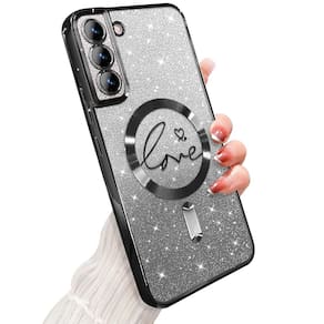Capa de telefone ZONRW para Samsung Galaxy S21 6.2" com MagSafe - preta