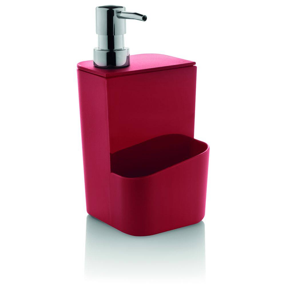 Dispenser para detergente 650 ml vermelho OU