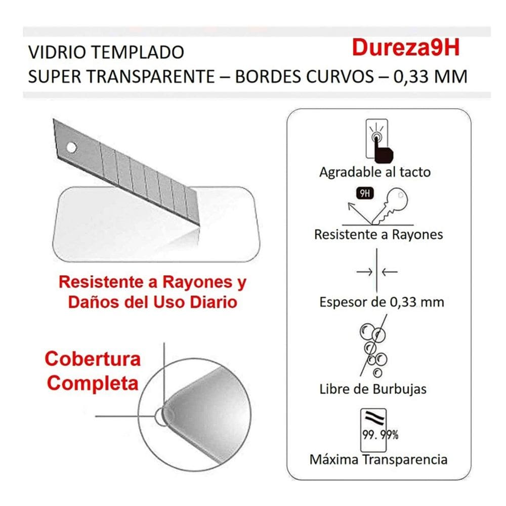 Protetor de tela Samsung A33 5G Mica Glass 9H Hardness