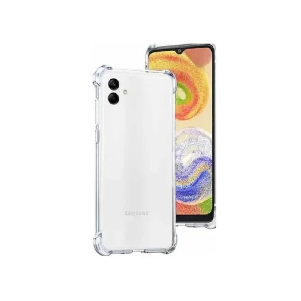 Capa para câmera transparente Samsung A04 reforçada