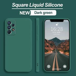 Capa protetora de silicone para Samsung Galaxy S22 Ultra