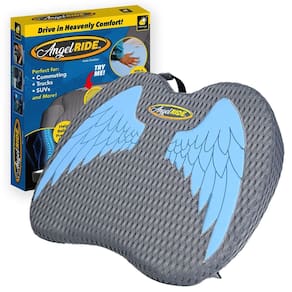 Almofada automática Angel Ride Blue Wing com espuma viscoelástica AS-SEEN-ON-