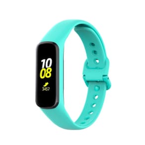 Pulseira de silicone para Samsung Galaxy Fit 2 R220 Celeste