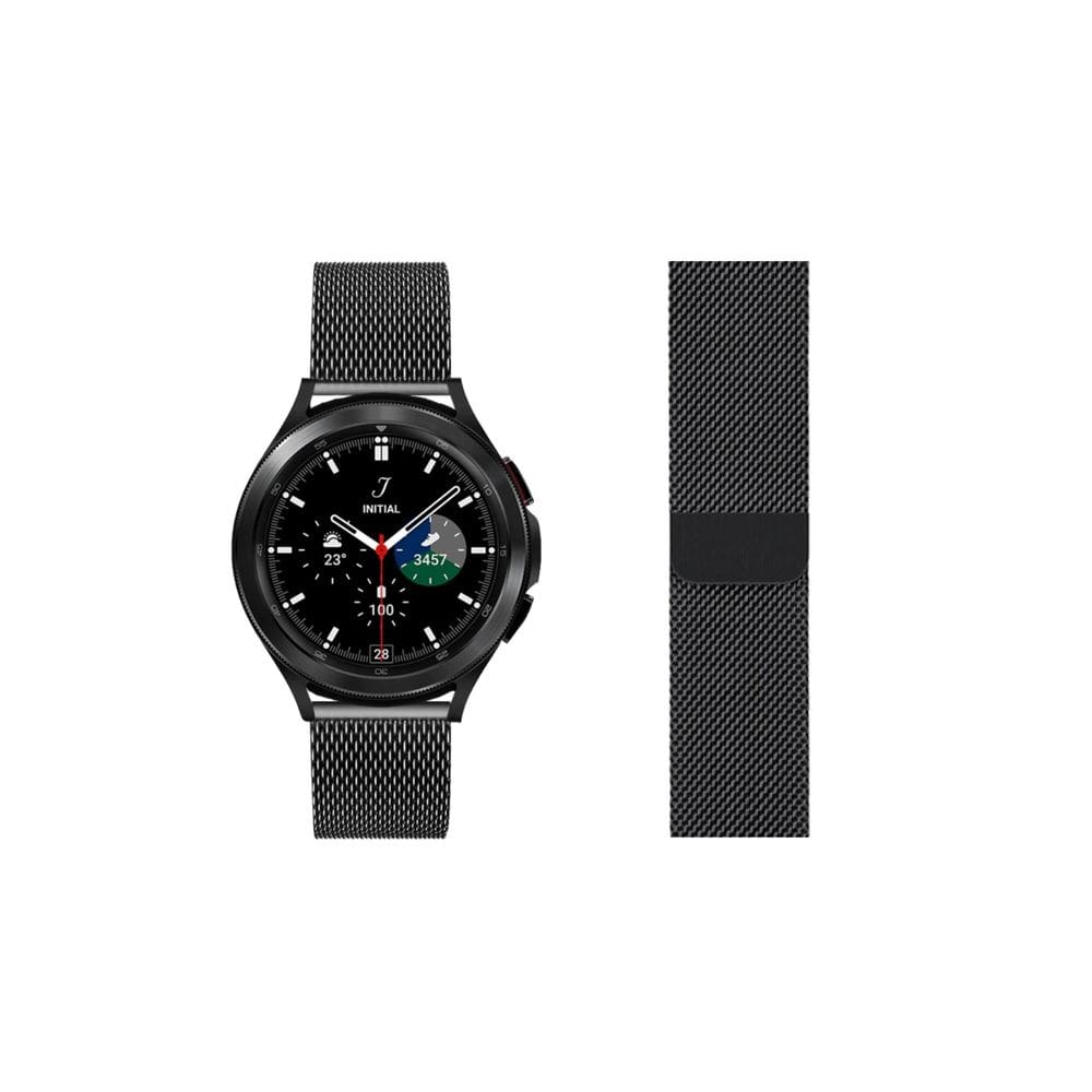Pulseira de malha para Galaxy Watch 4, 5/Watch 3 41 mm/Active 2