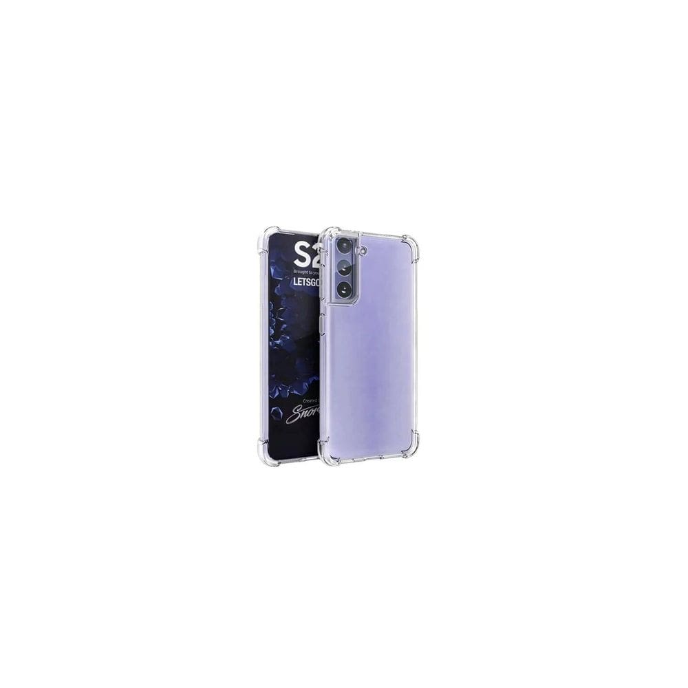 Capa de telefone Samsung S22 transparente com bordas reforçadas