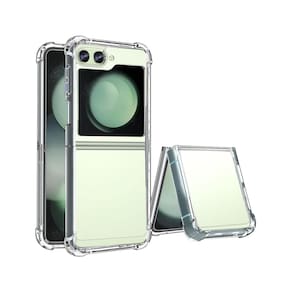 Capa de plástico rígido transparente Samsung Z Flip 5