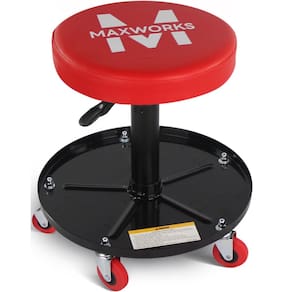 Assento de rolo pneumático/tampa Creeper MaxWorks 80771 136 kg