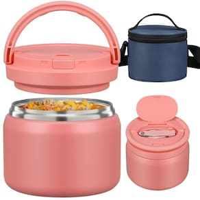 Frasco térmico para alimentos JOOPETALK 450 ml a vácuo isolado para crianças