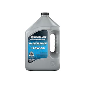 Óleo de motor marinho Quicksilver 10W-30 3.78L para 4 tempos