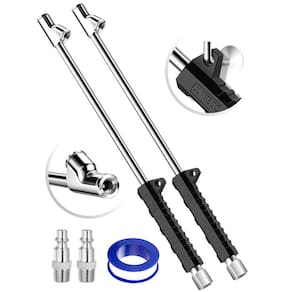 Cabeça dupla Air Chuck LUMITECO 14 Extended Reach, 2 vias, 1/4, FNPT